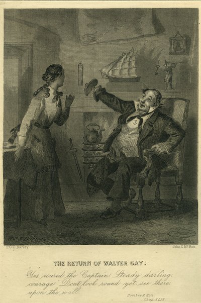 Dombey and Son: The Return of Walter Gay by F.O.C. and McRae, C. John Darley